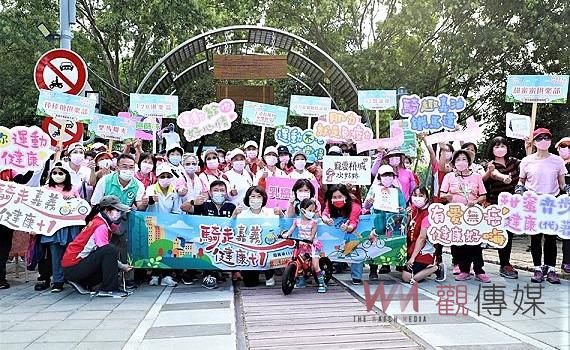 響應國際乳癌防治月 粉紅兵團騎走嘉義健康+1