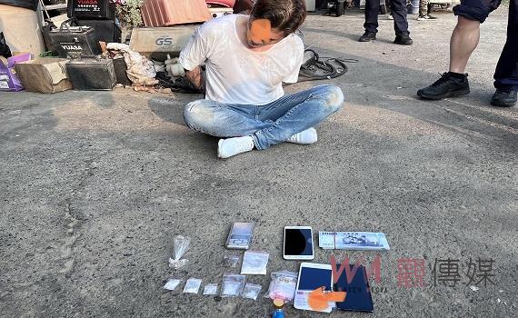 毒鴛鴦夫妻檔遭斗南警查獲 藥頭駕車衝撞偵防車仍落網