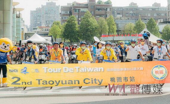 國際自由車環台賽桃園站開幕 26國106位選手勇奪佳績