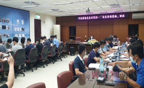 高檢署總長邢泰釗抵澎湖親授選舉查察辦案心法