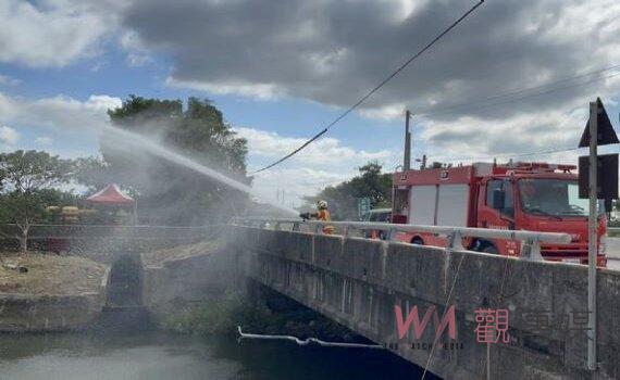 北區聯防水體污染事件緊急聯防應變實兵演練圓滿成功