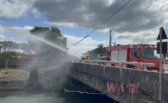 北區聯防水體污染事件緊急聯防應變實兵演練圓滿成功 