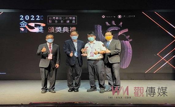 雲縣護心行動再創佳績 雲消救護技術員戴至隆榮獲金心獎肯定