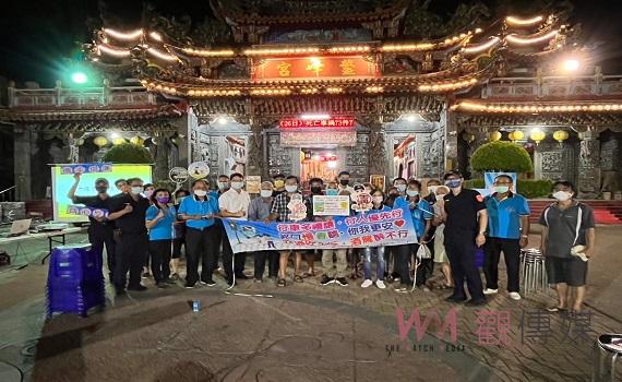 虎尾警長宮廟開講 交通宣導貼近鄉親