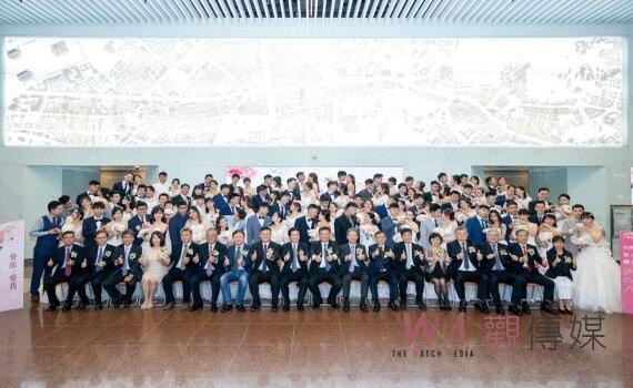 「來電」結連理 台電聯合婚禮今送51對新人步紅毯