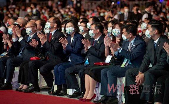 國慶晚會魁力四射 蔡總統:和國際夥伴努力 維護區域穩定和平