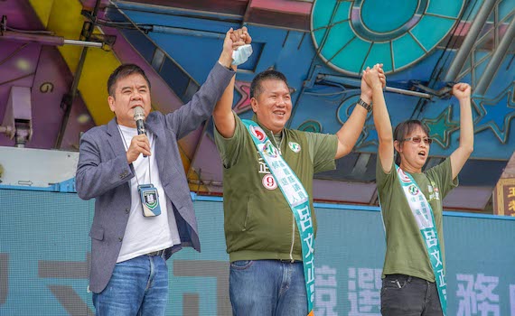 民進黨國嘉隊呂文正選議員成立競總 莊瑞雄北上力挺