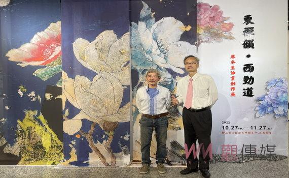 影/廖本生油畫創作展 東方工筆藏禪韻‧西方抽象展勁道