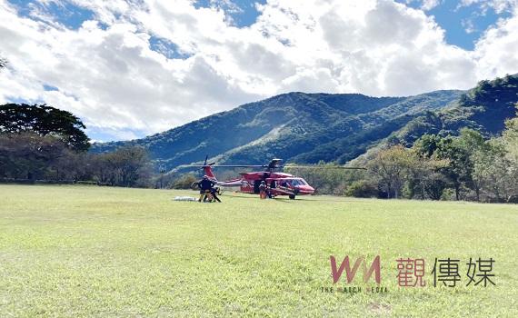 能高安東軍縱走山友高山症發作不幸罹難,3日直升機成功吊掛
