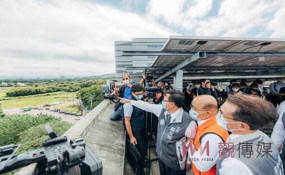 桃園龍潭科學園區三期計畫啟動　蘇貞昌與鄭文燦視察歡迎台積電進駐 