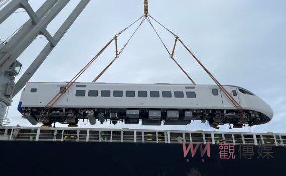 台鐵EMU3000特仕車今抵台 將提供團體專列服務