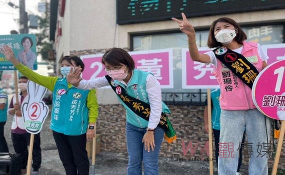 黃秀芳:強調人在做天在看、政見說到做到 選舉不是用騙的