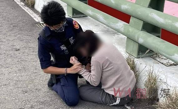 危險！心情不佳橋上吹風　女警安慰陪伴解心結 