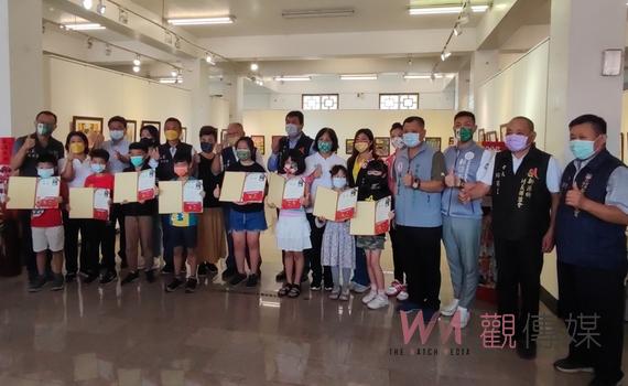新港奉天宮首辦全縣繪畫比賽 畫作大膽用色令人驚豔頒獎表揚