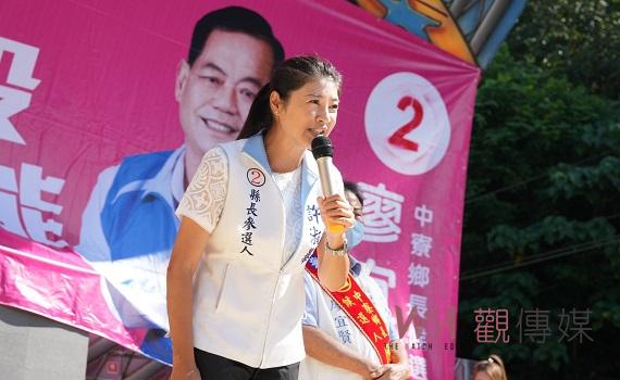 南投縣長候選人許淑華暨中寮鄉長候選人廖宜賢北中寮服務處成立大會   