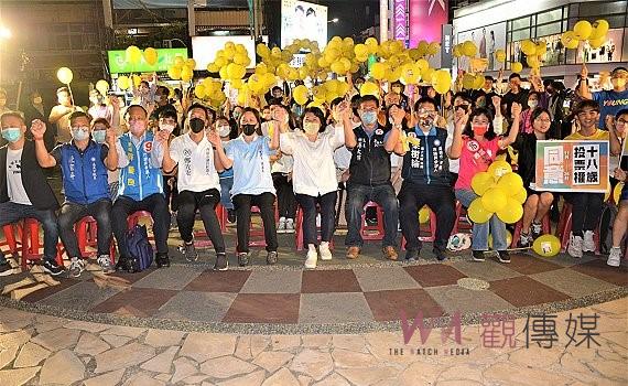 黃敏惠力挺青年 支持18歲公民權