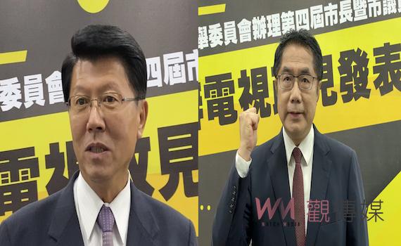 台南市長政見發表會    謝龍介、黃偉哲槍擊案隔空交火 
