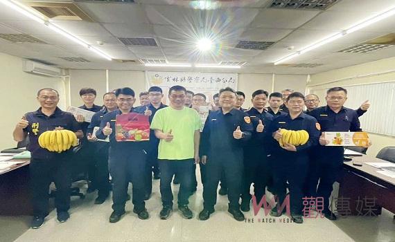 臺西警查賄有佳績 警友慰問加油打氣