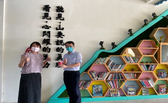 大家來和植物做朋友 童鳳嬌推廣環境教育