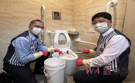 響應世界廁所日    台灣中油「公廁清潔總動員」 