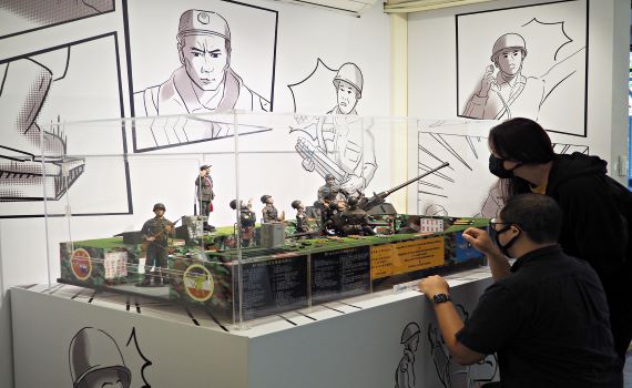 空軍三重一村「晴空下的守護者」特展 找回防空部隊的記憶