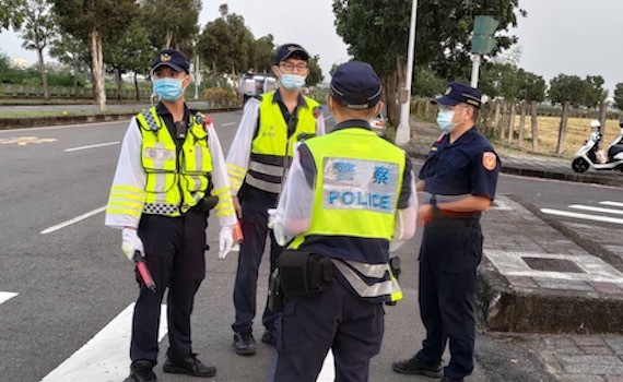 1125選前之夜大遊行 民雄警對民雄街道加強交通疏導資訊