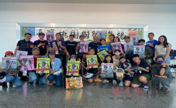 順澤宮神帽威力!世界三鐵冠軍伊登再訪彰化還願之旅