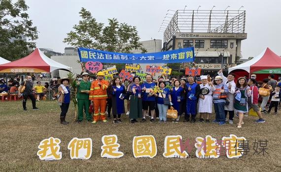 國民法官法明年上路 司法院長許宗力南下路跑宣導