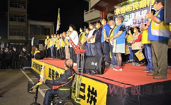 女力爆發的時候會 鄭麗文、王鴻薇專程南下力挺黃敏惠