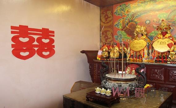 土庫鳳山寺罕辦神仙婚禮 台中忠福堂迎娶妙應仙妃