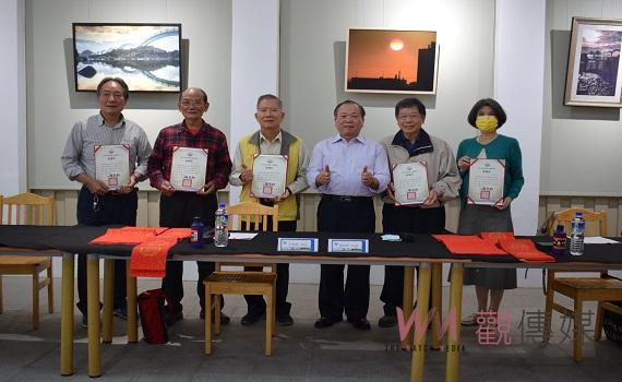 北港農工迎校慶、金兔賀新春 名家揮毫寫春聯
