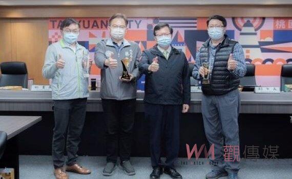 桃園地政局勇奪全國地政盃女子桌球團體冠軍 為桃園爭光
