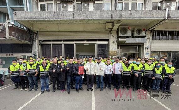 年初五桃園清潔隊開工收運垃圾 市府感謝隊員辛苦維持市容