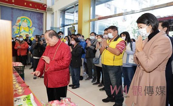 祈福求平安！ 南投縣長許淑華出席大梵天王聖誕祭天大典 