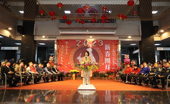 南投縣各界新春團拜 許縣長感謝將全力兌現政見