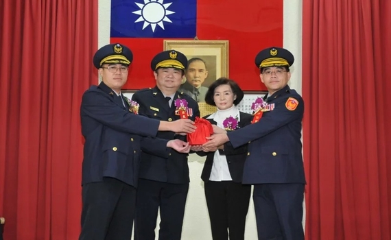 宜蘭警分局長交接典禮 縣長林姿妙聚焦交通、防制詐欺