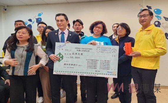 桃園東興國中百里健走拜16媽祖廟 募款20萬捐心路慢飛天使
