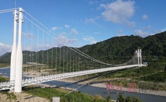 228連假可探訪全台最長懸索式中庄吊橋 欣賞桃園大漢溪河階之美