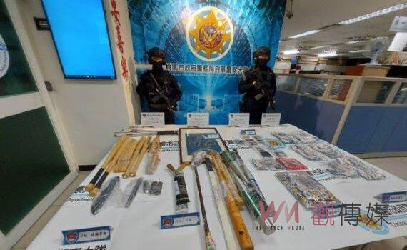 配合全台同步掃黑 桃市警第二波掃黑肅槍緝毒成果豐碩