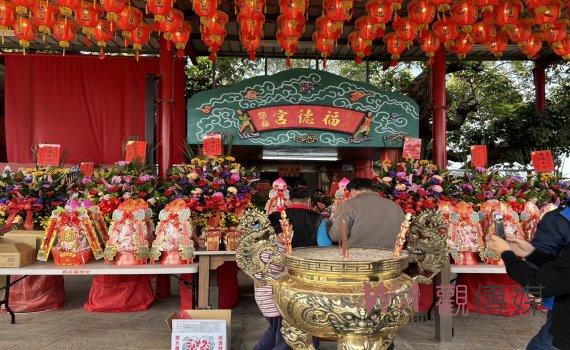 壯觀!芬園縣庄福德宮酬謝土地公68棚布袋戲尬戲 土地公看個過癮