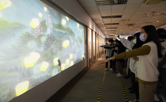 南華大學緬懷星雲大師　結合數位互動科技點亮心燈辦特展  