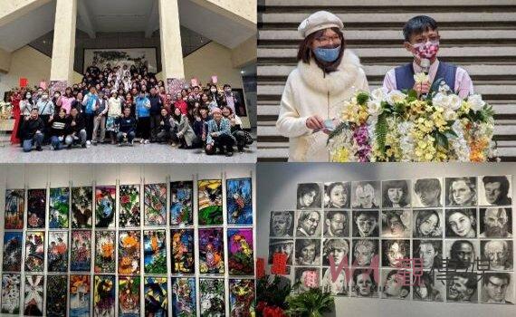桃園國中美術班畢展 3/12前文化局展出多元書畫116件 歡迎各界觀賞