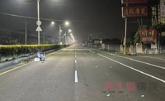 摔車後撿拾東西遭酒駕撞 斗六警呼籲遵守交通規則