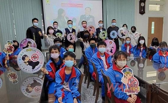 阿昭署長親自錄製宣導影片 從校園遏制詐騙毒品不上演