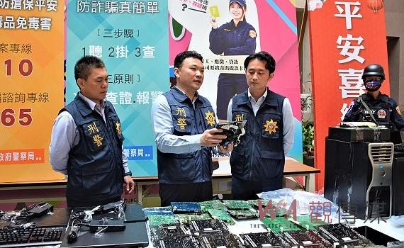 嘉市警威力掃蕩臨檢 斬斷幫派組合經濟來源