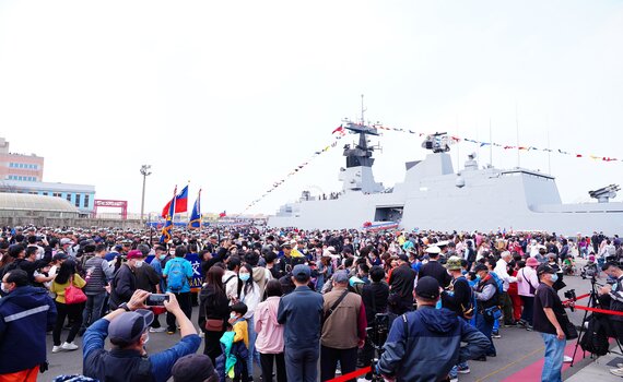 軍事迷久等了! 海軍敦睦艦隊新一代兵力軍艦今、明兩日停靠台中港