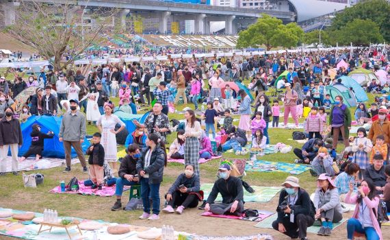 新北春紛節開幕 嗨翻新北大都會公園