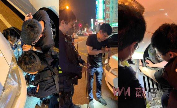 遠嫁美國婦人買晚餐車鑰匙掉水溝內 三警幫「吸」出來PO文讚