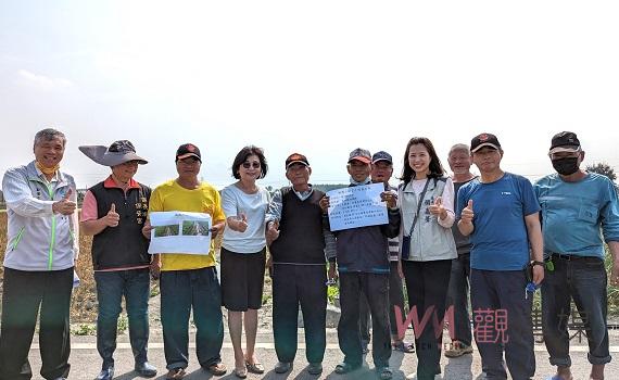 四湖鄉農水路改善工程會勘 修建將以區域排水完整性施工