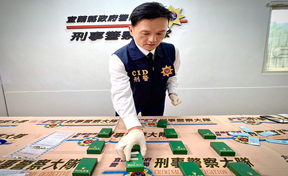 掃黑緝毒 宜蘭警方查獲「運毒專車」及改造槍枝
